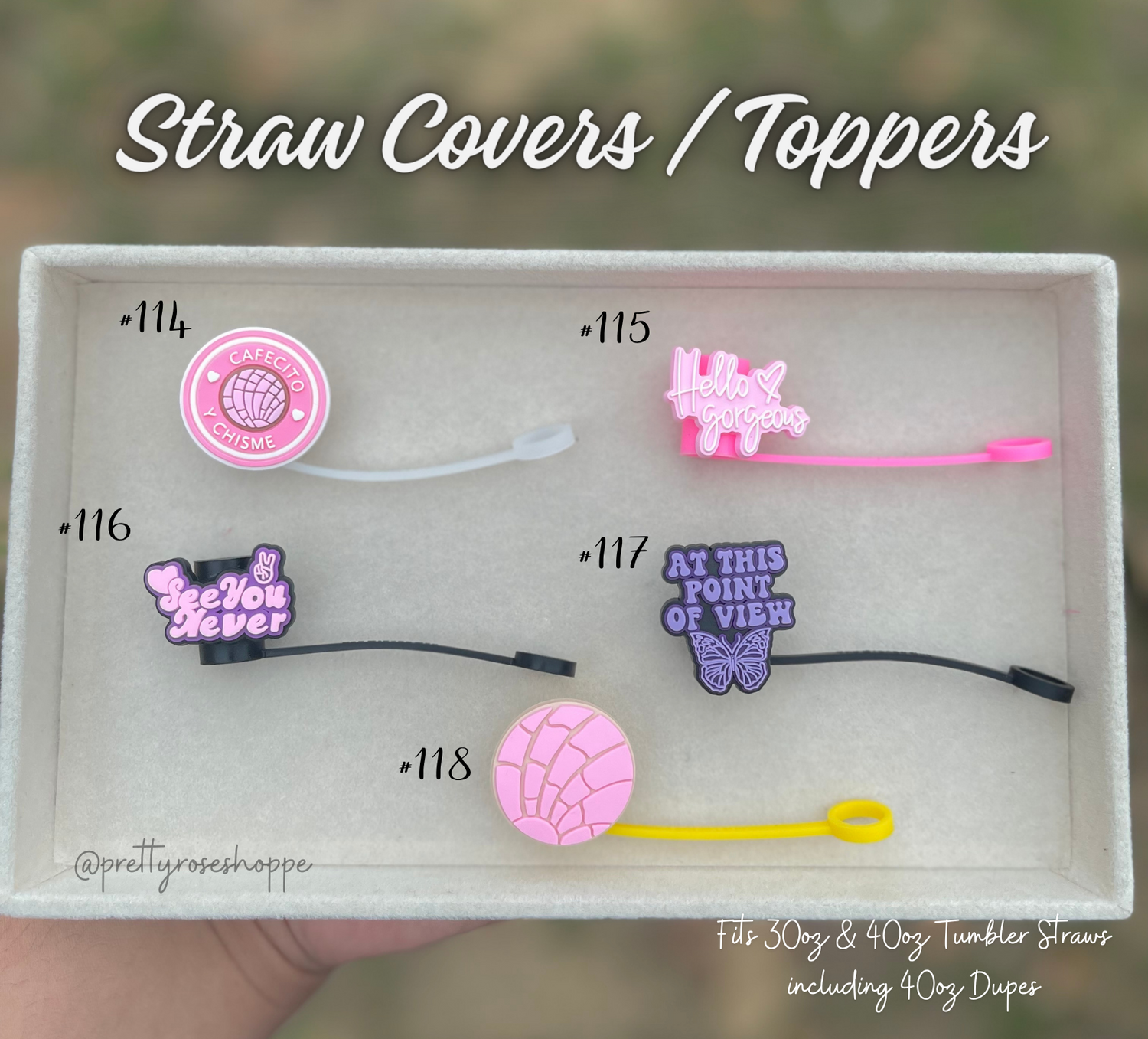 Straw Toppers