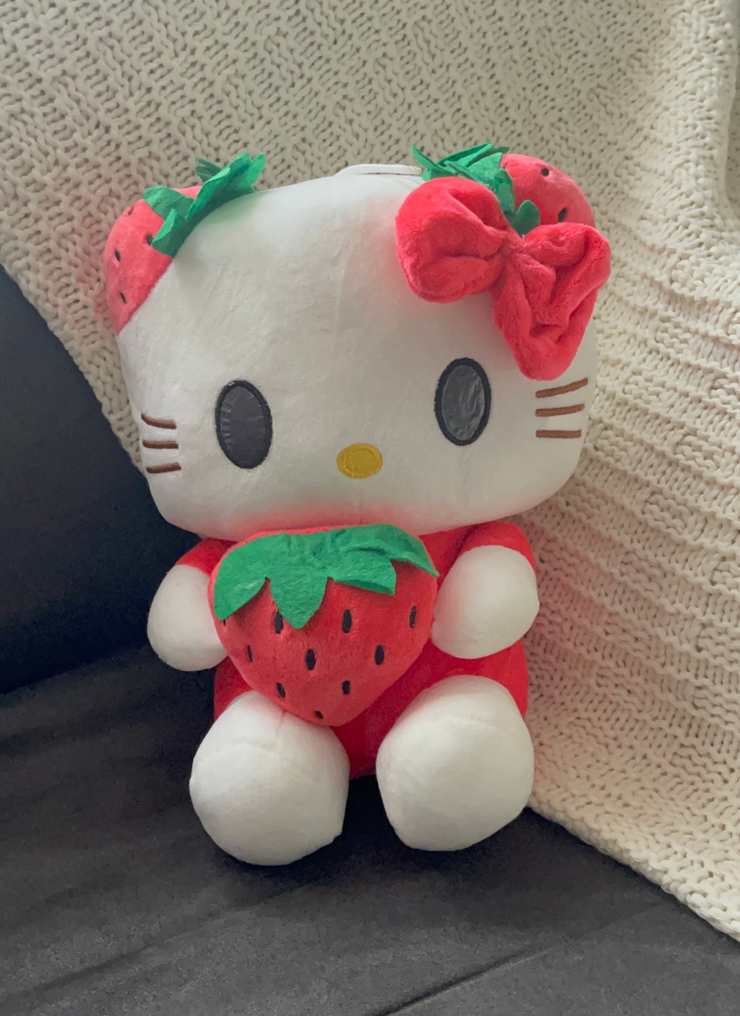 Strawberry Kitty Plushie