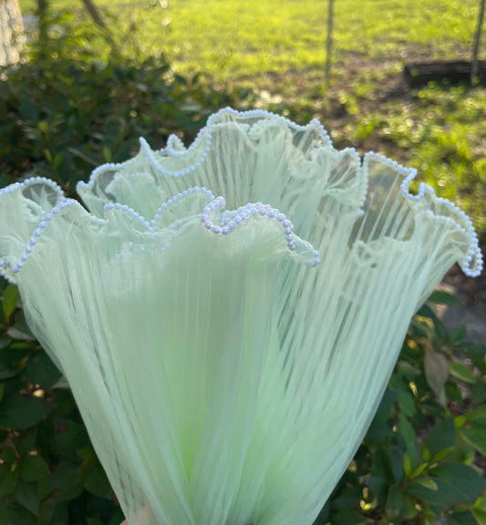 Pearl Mesh - Lime