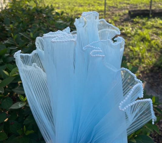 Pearl Mesh - Light Blue