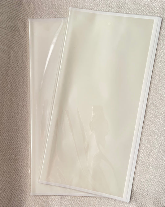 White/White Floral Paper